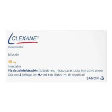 CLEXANE 40MG SOL INY 2JGAS ENOXAPARINA SODICA