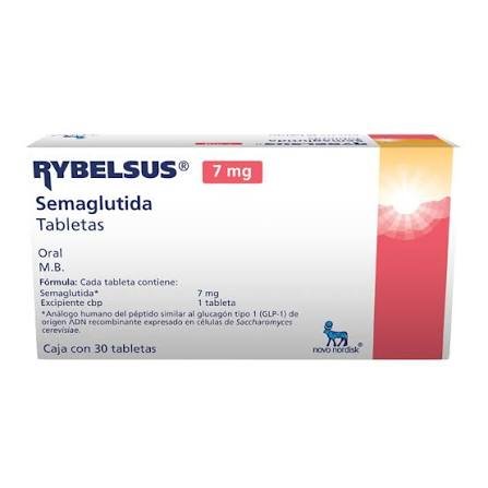 RYBELSUS (SEMAGLUTIDA) TAB 7 MG C/30