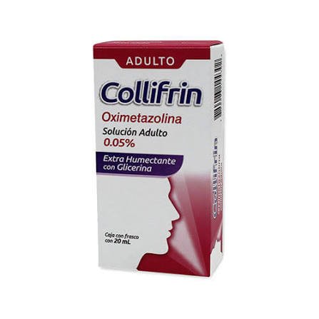 COLLIFRIN SOL. NASAL Adulto 0.05% Fco. 20 ML. Oximetazolina